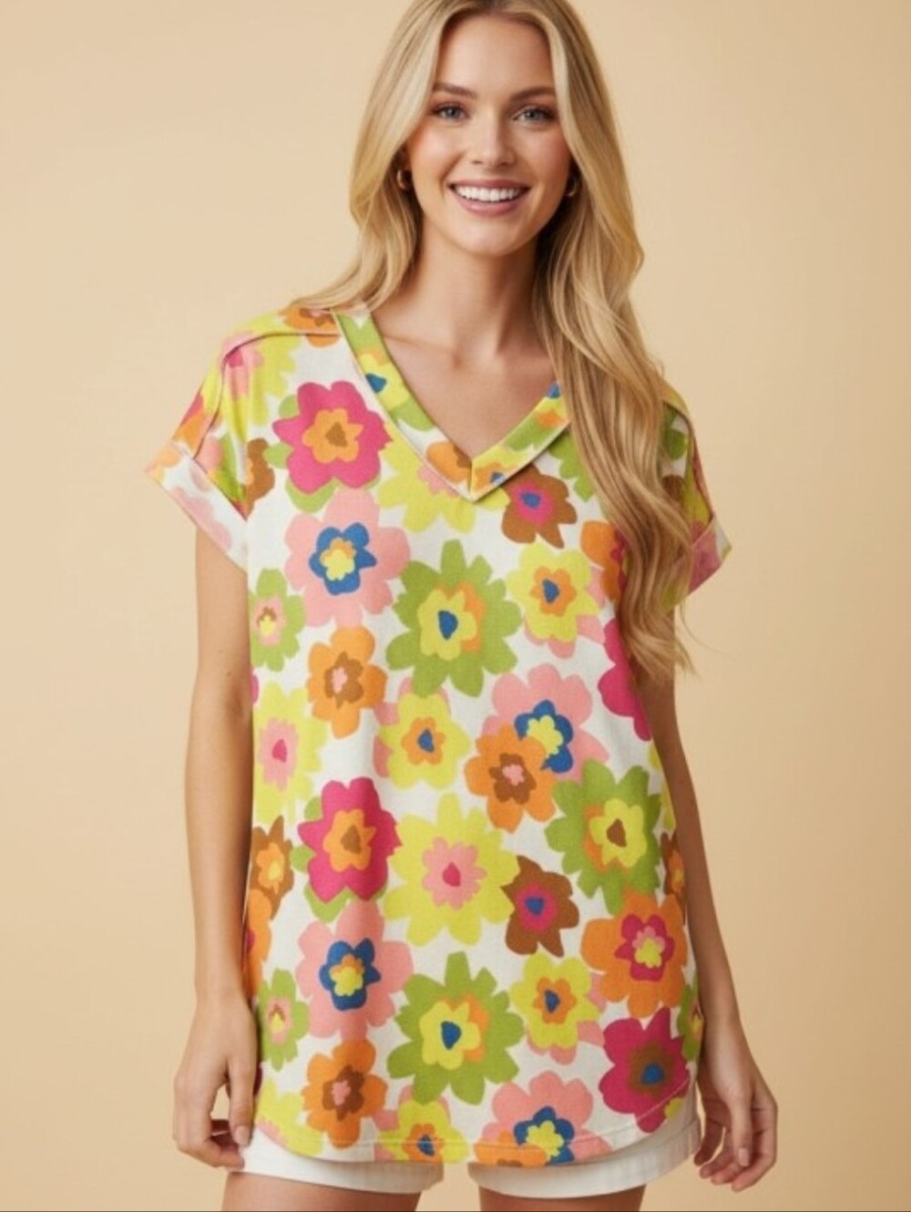 New Heimish Retro Floral Top
